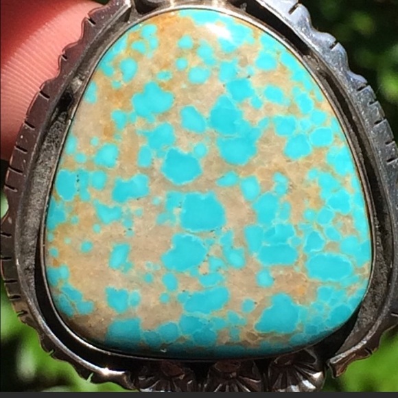 Large turquoise pendant - Picture 4 of 4